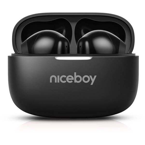 Sluchátka Niceboy Beans 5 PRO Black černá


