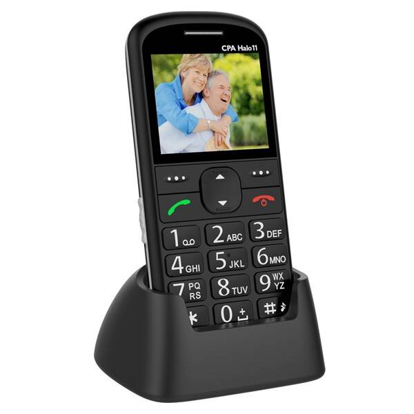 Mobilní telefon CPA Halo 11 Senior černý

