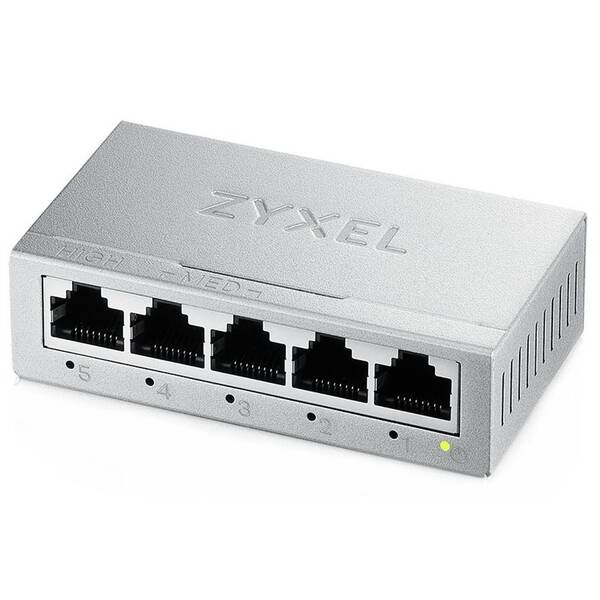 Switch ZyXEL GS-105B V5 5-Port stříbrný

