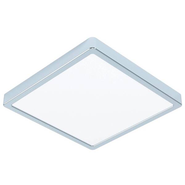 Stropní svítidlo Eglo Fueva 5, čtverec, 28,5, cm, neutrální bílá, IP44 chrom

