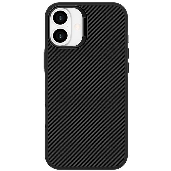 Kryt na mobil WG Platinum Carbon Magnet na Apple iPhone 16 černý

