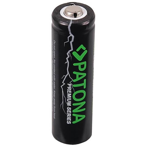 Baterie nabíjecí PATONA 14500 PREMIUM, 800mAh, Li-lon, 3,7V černá

