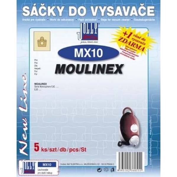 Sáčky do vysavače Jolly MX 10 (5 ks) 

