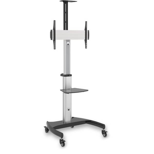 Stojan pro TV Connect IT Wheelie II pro úhlopříčku 37"-75'', nosnost 50kg stříbrný

