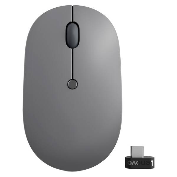 Myš Lenovo Go Wireless Mouse šedá

