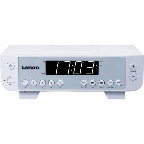 Radiopřijímač Lenco KCR-11 bílý


