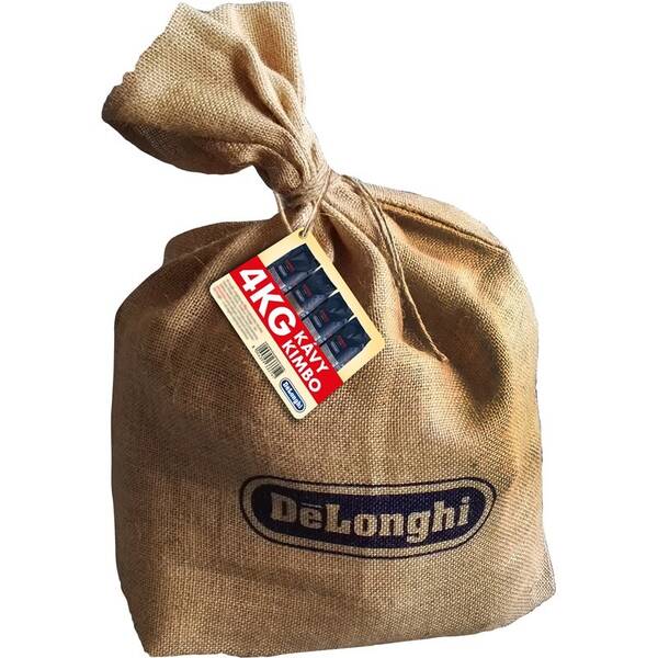 Káva zrnková De'Longhi Kimbo Juta pytel 4 kg 

