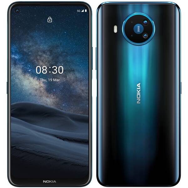 Mobilní telefon Nokia 8.3 5G modrý

