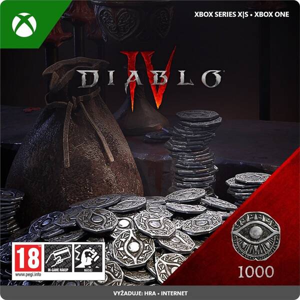  Blizzard Xbox Acheter Diablo IV - 1000 Platinum - elektronická licence 

