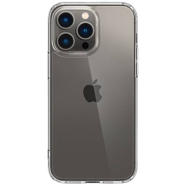 Kryt na mobil Spigen Crystal Hybrid na Apple iPhone 14 Pro průhledný

