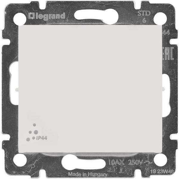 Vypínač Legrand Valena střídavý IP44 č.6 bílý

