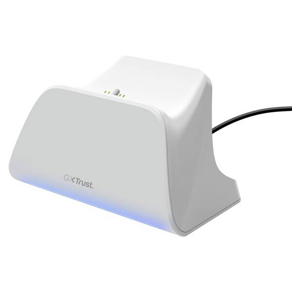 Dokovací stanice Trust GXT 255W,  PS5 controller bílá

