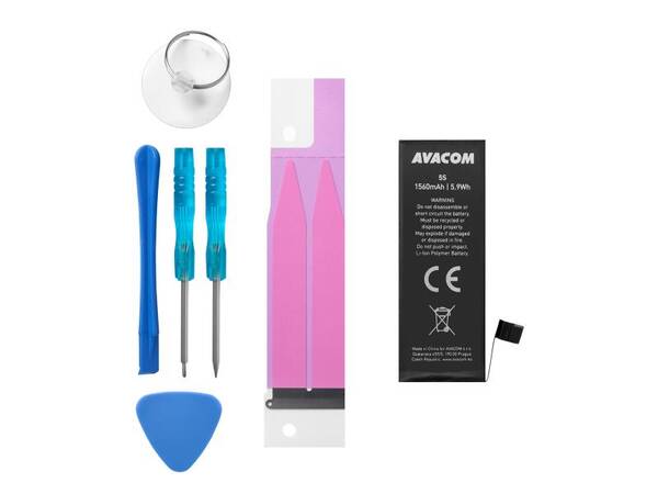 Baterie Avacom pro Apple iPhone 5s/5c, Li-Ion 3,8V 1560mAh (náhrada 616-0718) 

