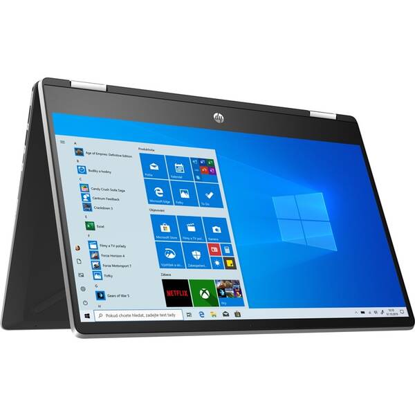 Notebook HP x360 14-dh0602nc stříbrný

