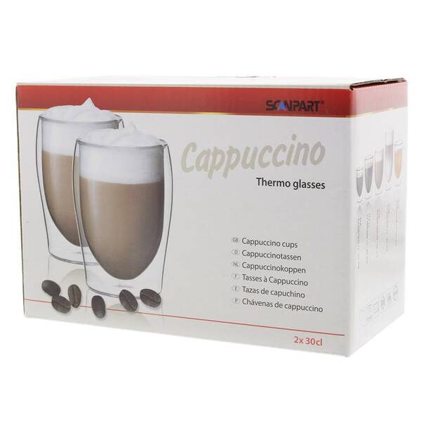 Skleničky na cappuccino Scanpart SCA2790000076 

