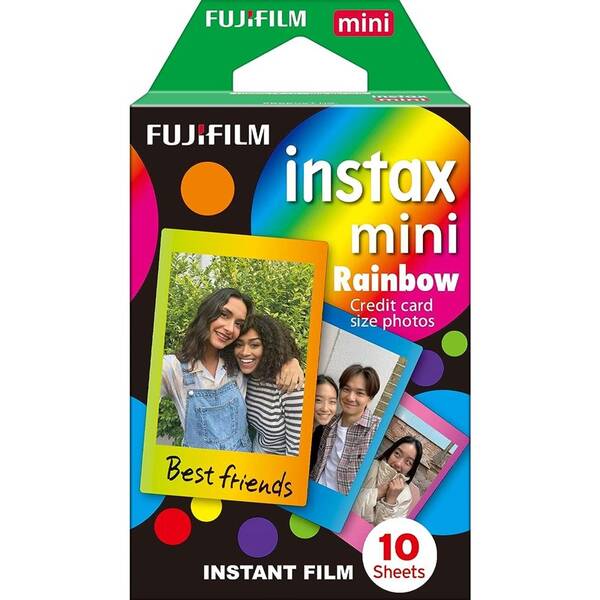 Instantní film Fujifilm Instax Mini Rainbow 10 ks 

