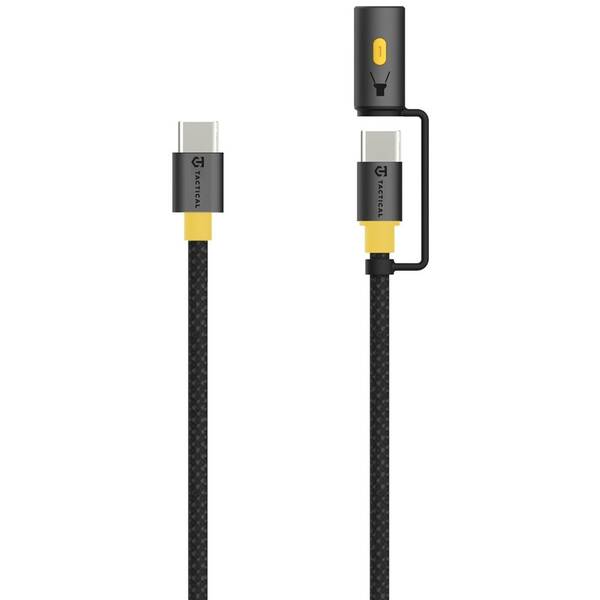 Kabel Tactical Stinger Cable USB-C/USB-C 1,5m černý

