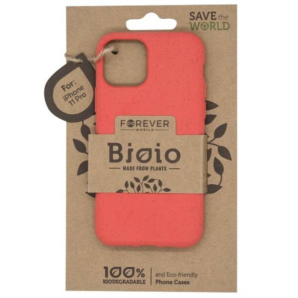 Kryt na mobil Forever Bioio na Apple iPhone 11 Pro červený

