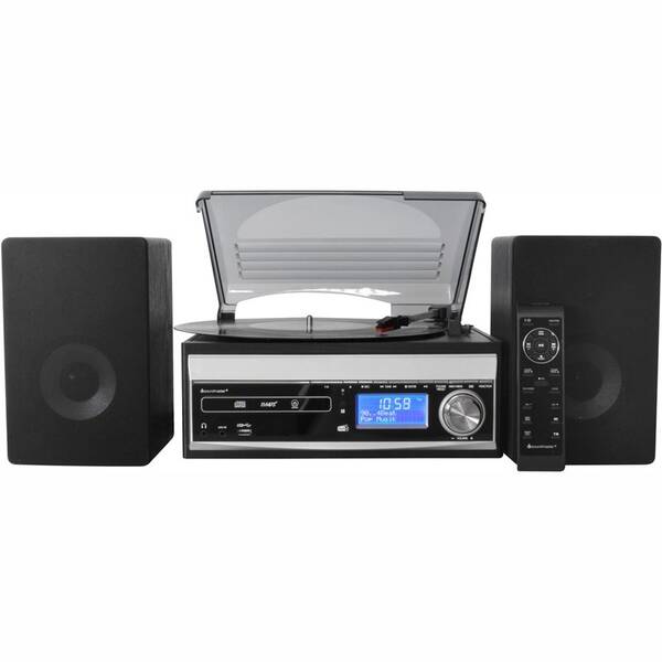 Mikrosystém Soundmaster MCD1820SW černý/stříbrný

