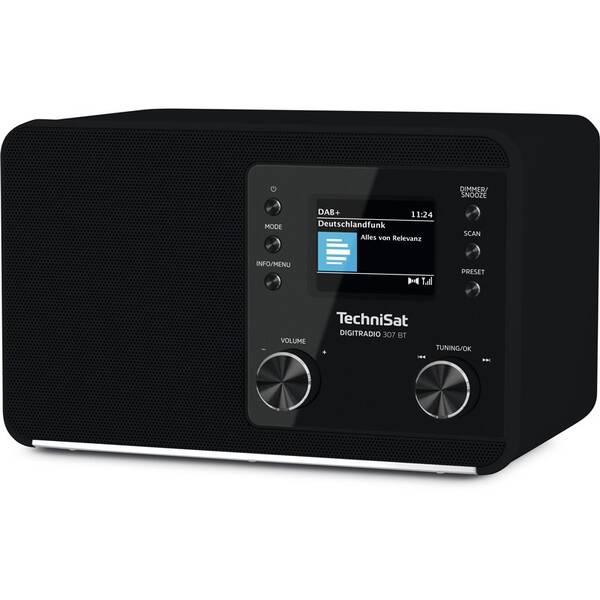 Radiopřijímač s DAB+ Technisat DIGITRADIO 307 BT černý

