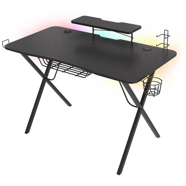 Herní stůl Genesis HOLM 300 RGB černý

