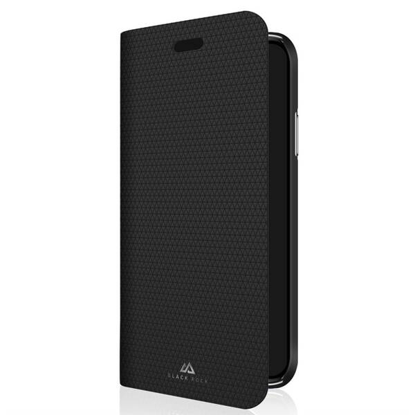 Pouzdro na mobil flipové Black Rock The Standard Booklet na Apple iPhone XR černé

