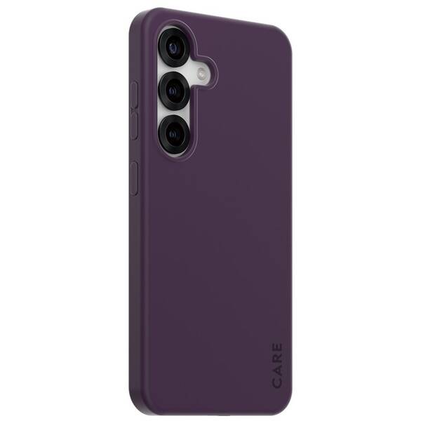 Kryt na mobil PanzerGlass Care Fearlessly Qi na Samsung Galaxy S25 fialový

