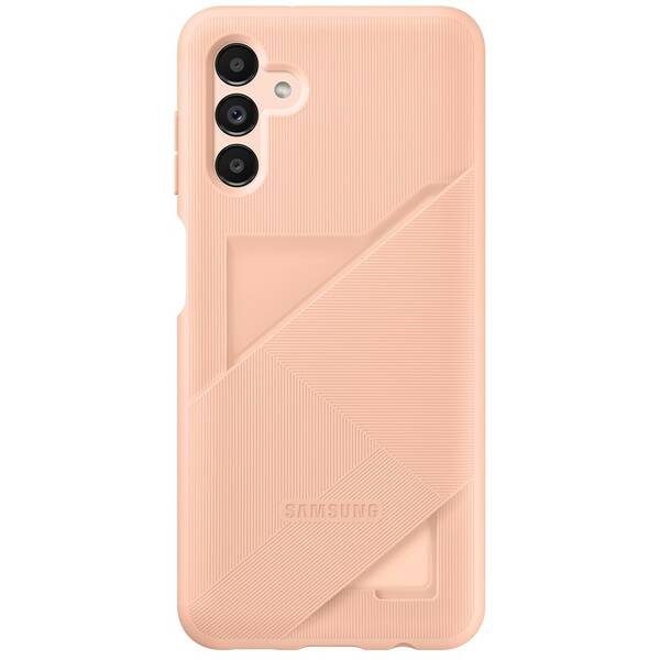 Kryt na mobil Samsung Galaxy A13 5G s kapsou na kartu - peach 

