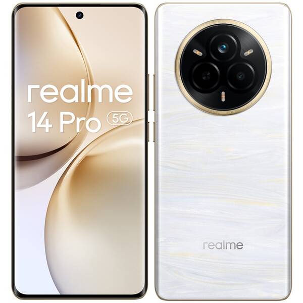 Mobilní telefon realme 14 Pro 5G 8 GB / 256 GB bílý

