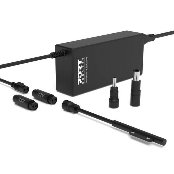 Napájecí adaptér PORT CONNECT Microsoft SURFACE 60W černý

