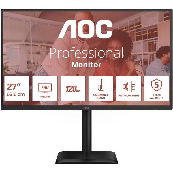 Monitor AOC 27E4CV černý

