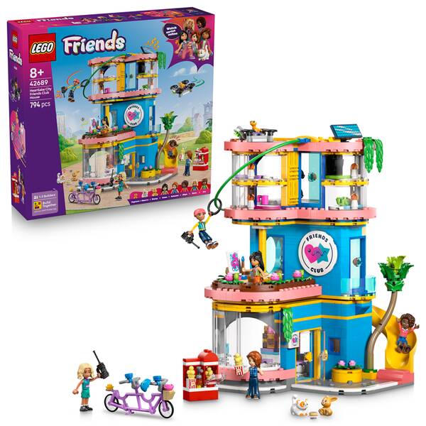 Stavebnice LEGO® Friends 42689 Klubovna pro kamarády v městečku Heartlake 

