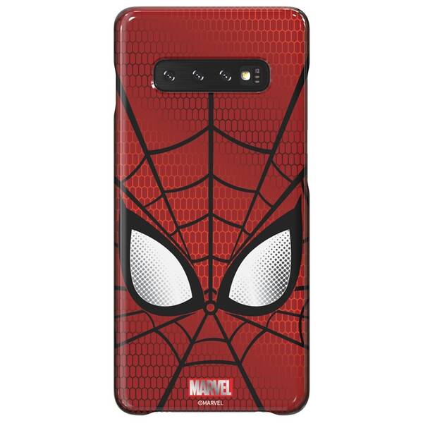 Kryt na mobil Samsung Spider-Man na Galaxy S10+ červený

