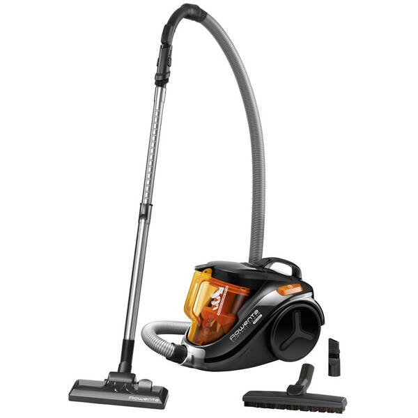 Podlahový vysavač Rowenta Compact Power RO3753EA černý/oranžový


