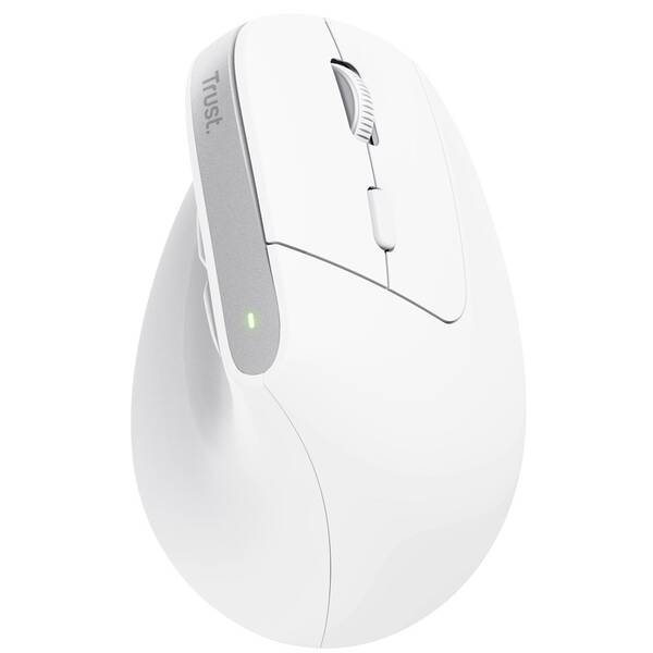 Myš Trust Bayo+ Ergonomic Wireless bílá

