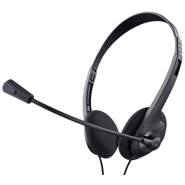 Headset Trust Basics Chat černý

