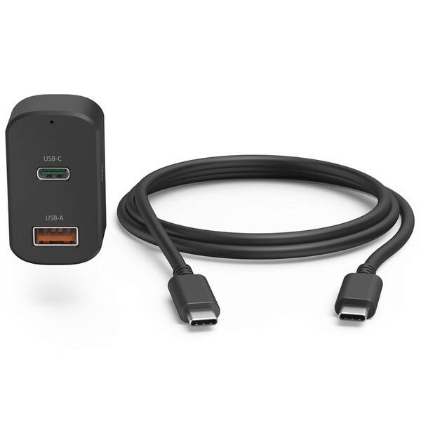 Nabíječka do sítě Hama USB-C do auta, Power Delivery, 5-20 V, 65 W, 1,5 m 

