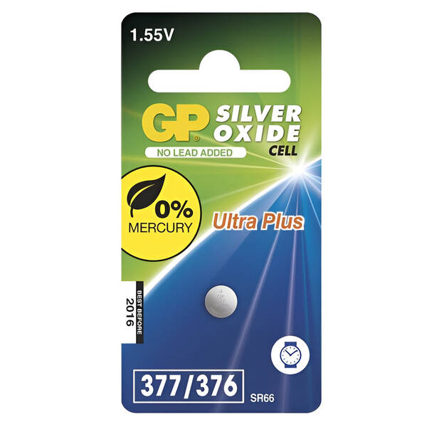 Baterie GP SR66, 377, blistr 1ks 

