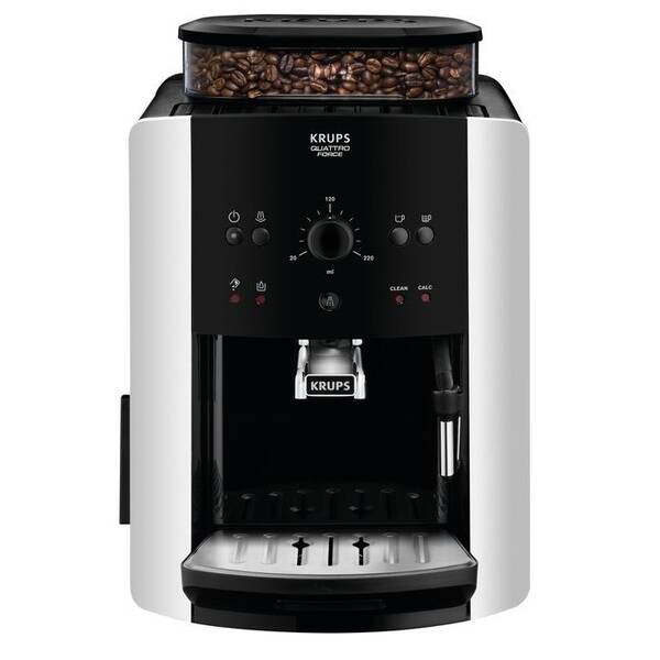 Espresso Krups EA811810 černé/stříbrné

