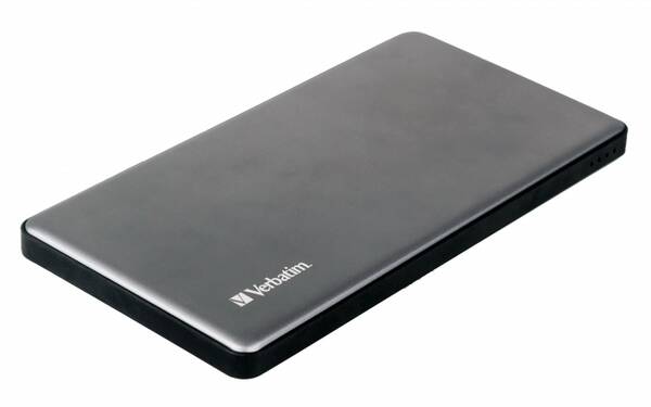 Powerbanka Verbatim 5000 mAh, USB-C stříbrná

