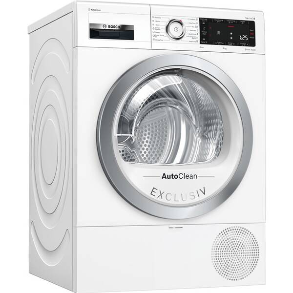 Sušička prádla Bosch WTX87KH0BY bílá

