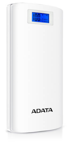 Powerbanka ADATA P20000D 20000mAh bílá

