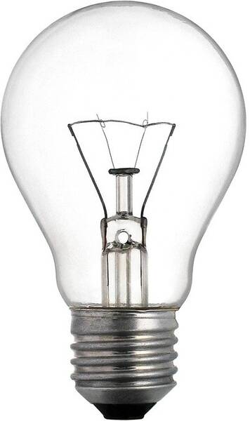 Žárovka TECHLAMP E27, 60 W, teplá bílá 2700K, otřesuvzdorná 

