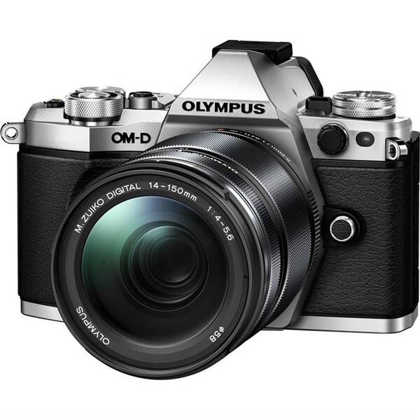 Digitální fotoaparát Olympus E-M5 Mark II 14-150 kit černý/stříbrný

