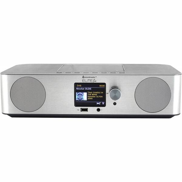 Internetový radiopřijímač s DAB+ Soundmaster ICD2060SI stříbrný

