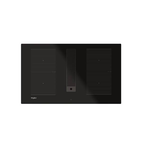Indukční varná deska s odsáváním Whirlpool WVHF83BB černá

