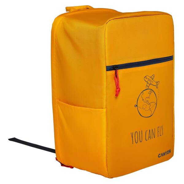 Batoh na notebook Canyon CSZ-03 pro 15.6", 20x25x40cm, 20L žlutý

