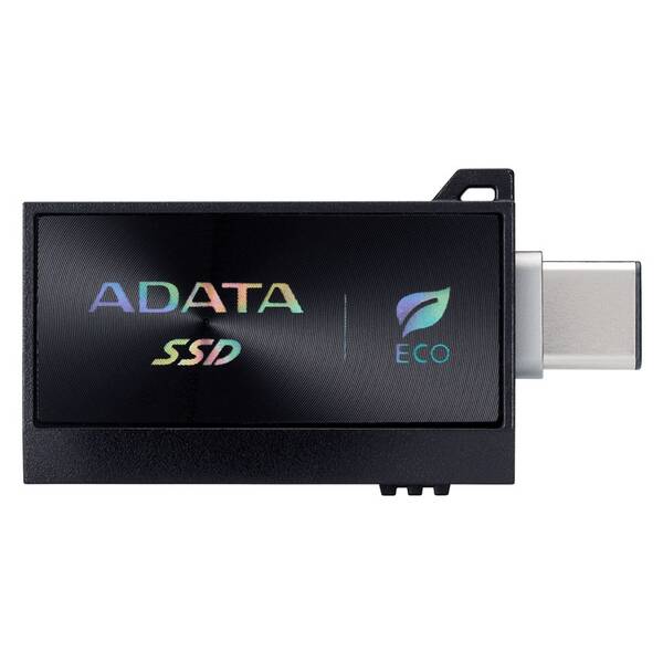 SSD externí ADATA SC730 1TB, USB-C/A, USB 3.2 Gen2 černý

