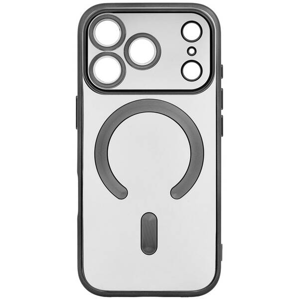 Kryt na mobil WG Magic Eye Magnet na Apple iPhone 17 Pro černý/průhledný

