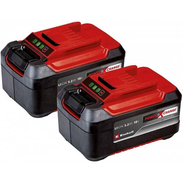 Akumulátor Einhell 2x 18V 5,2Ah PXC-Twinpack 4511526 
 Akumulátor Einhell 2x 18V 5,2Ah PXC-Twinpack 4511526
